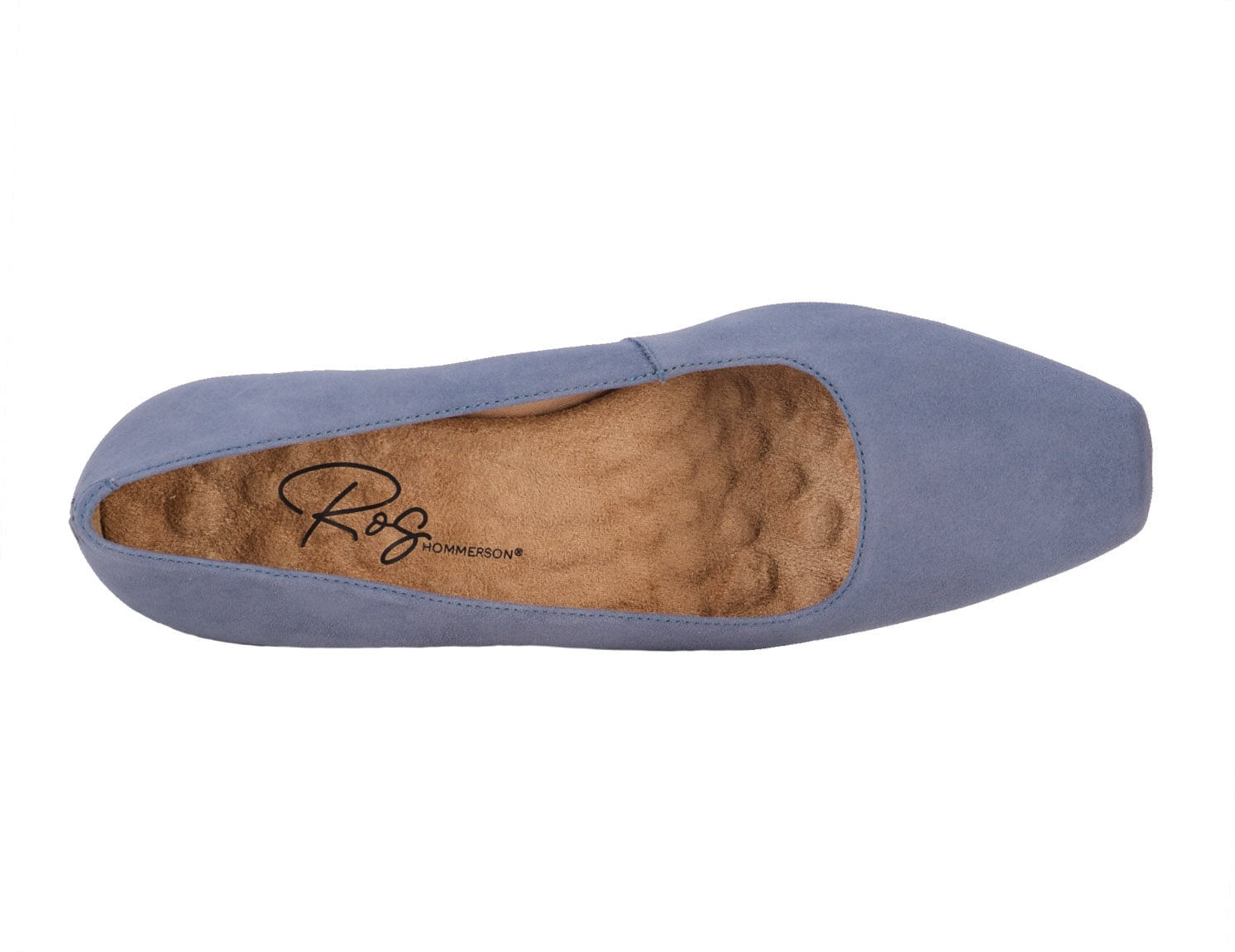 Light Blue Suede Patent-MEREDITH PUMP BY ROS HOMMERSON 2