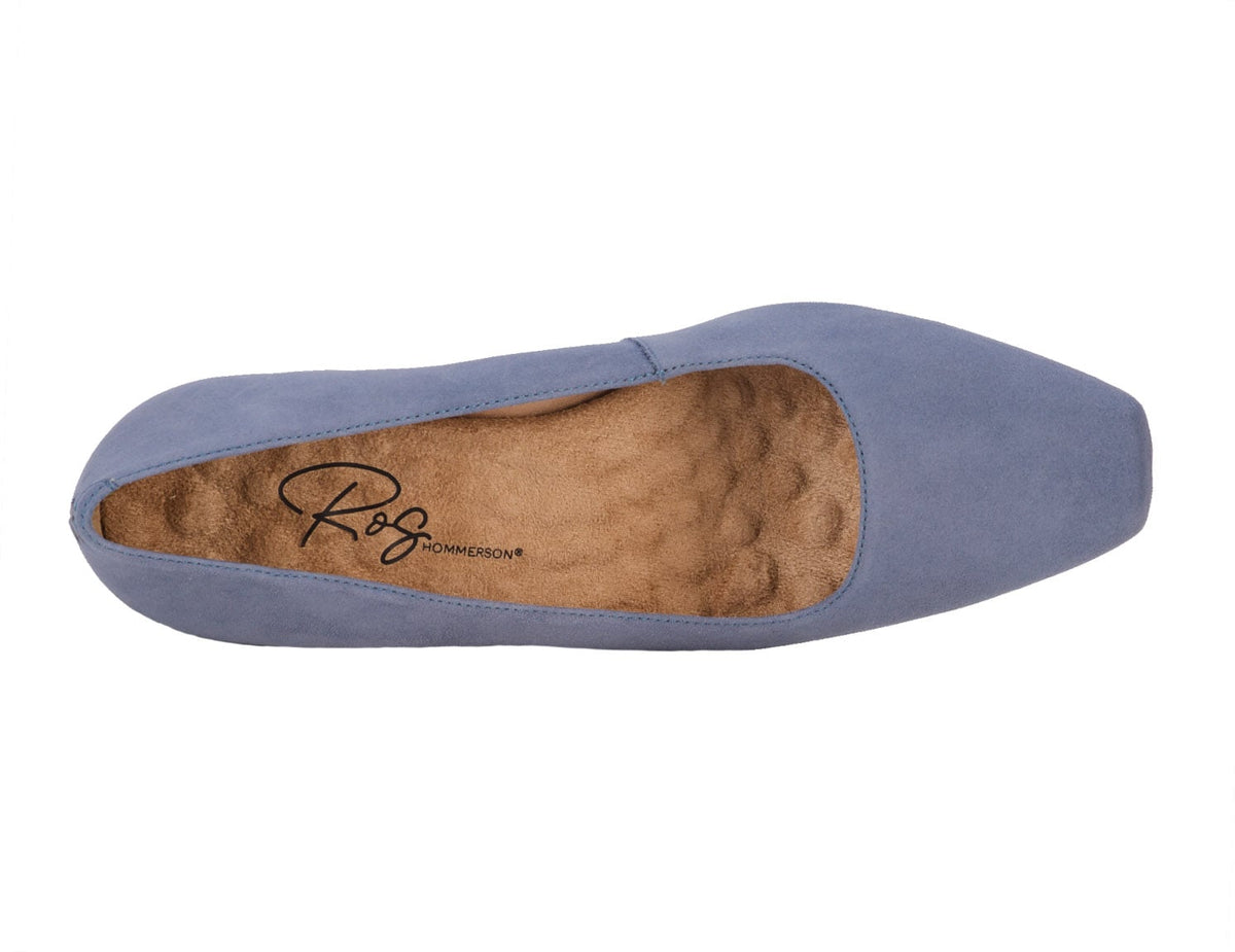 Light Blue Suede Patent-MEREDITH PUMP BY ROS HOMMERSON 2