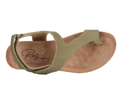 Olive Matte Snake leather-PRESTON BY ROS HOMMERSON 3