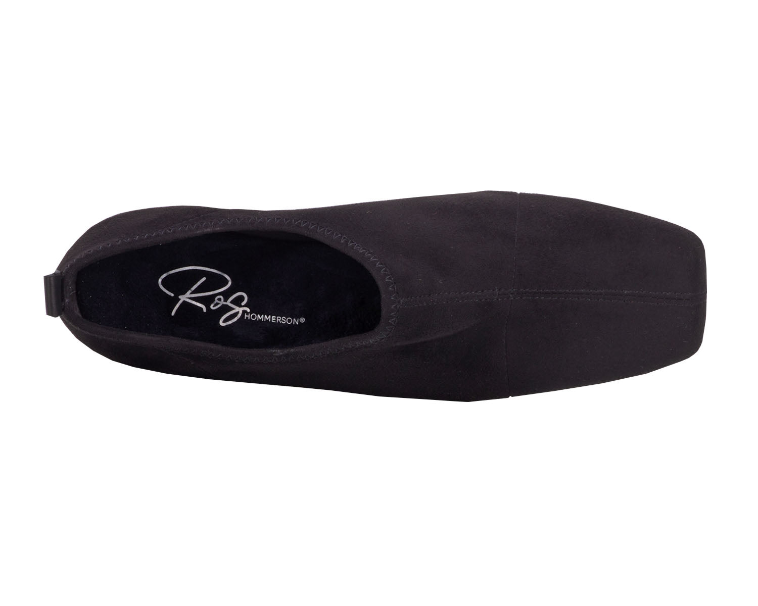 Black Stretch Suede-ESTHER BY ROS HOMMERSON 2
