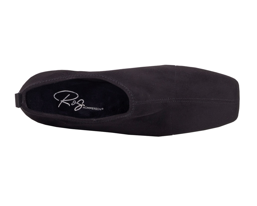 Black Stretch Suede-ESTHER BY ROS HOMMERSON 2