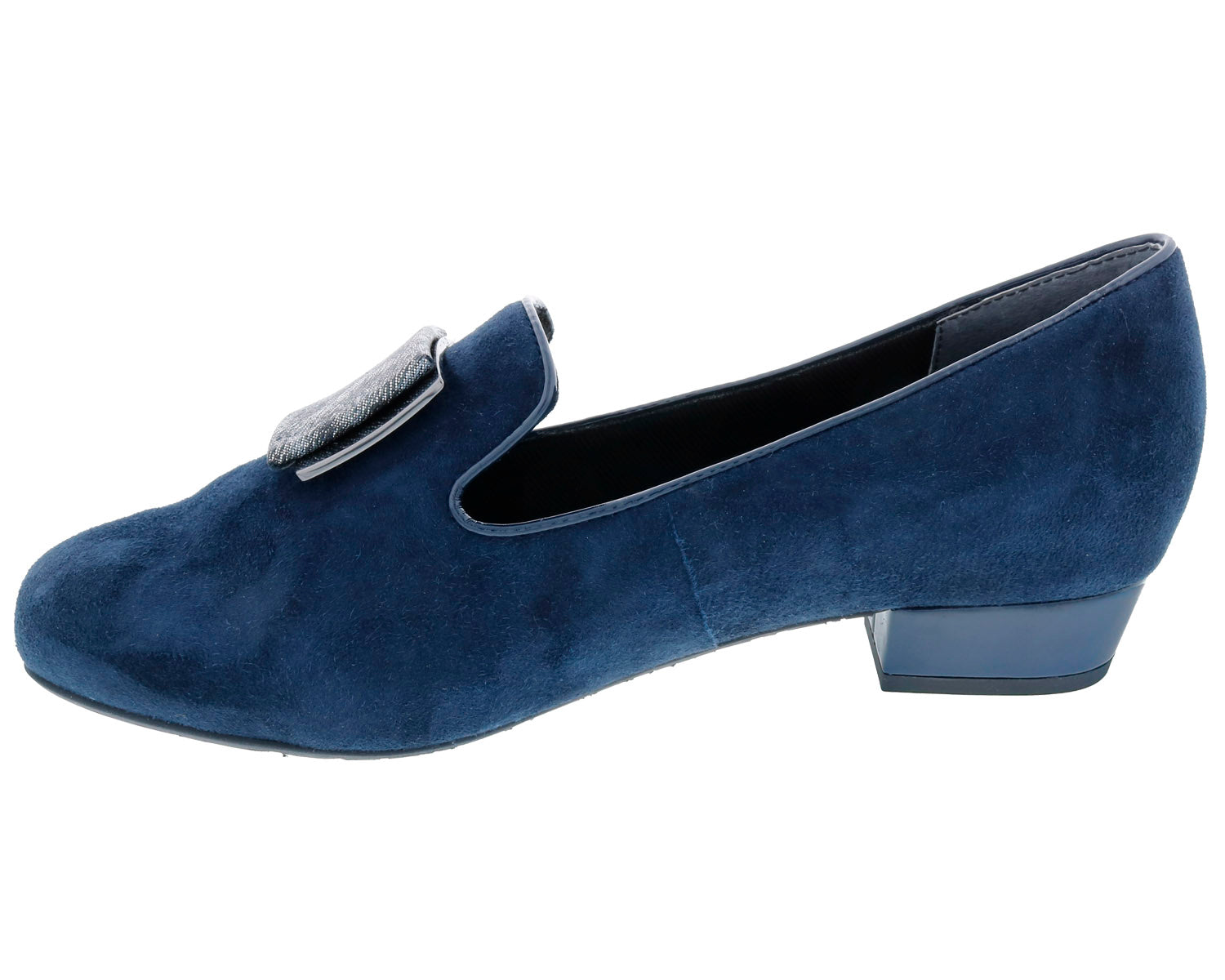 Navy Suede Leather-TREASURE BY ROS HOMMERSON 2