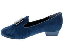 Navy Suede Leather-TREASURE BY ROS HOMMERSON 2