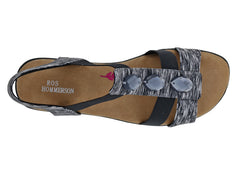 Black Multi Strech Fabric-MACKENZIE BY ROS HOMMERSON 2