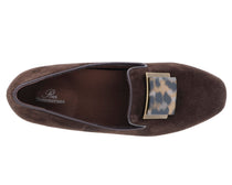 Brown Suede Leather-TREASURE BY ROS HOMMERSON 2
