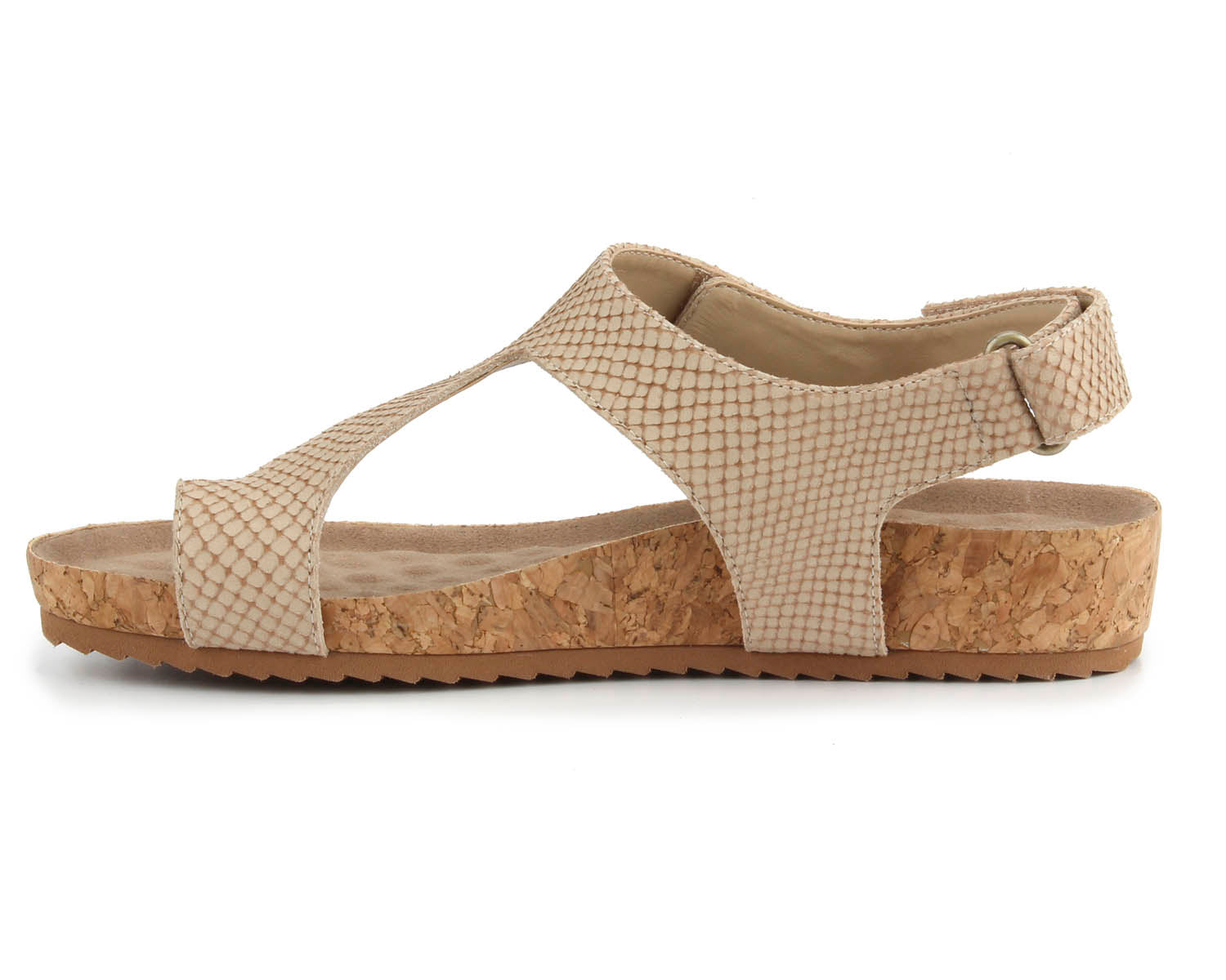 Taupe Snake Print Leather-PRESTON BY ROS HOMMERSON 2