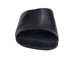Black Patent Lizard Print Leather-CAM II BY ROS HOMMERSON 2
