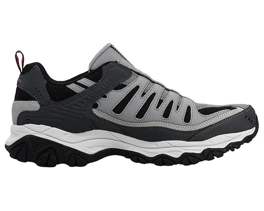 Grey-After Burn M Fit Ridgeburn Slip-In Skechers 2