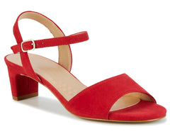 Red Suede-LYDIA BY ROS HOMMERSON 1