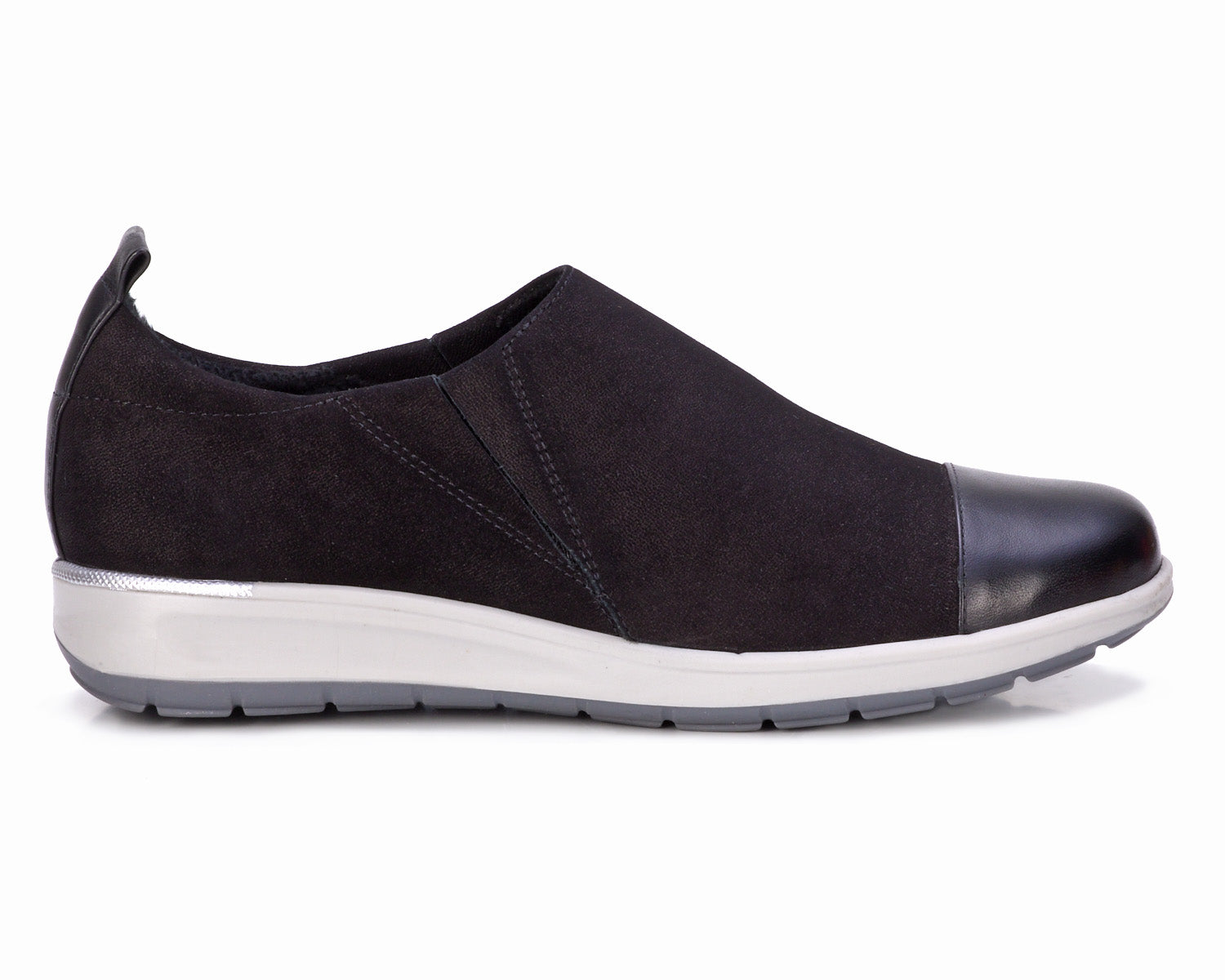 Black Nubuck Leather-OZZIE BY ROS HOMMERSON 2