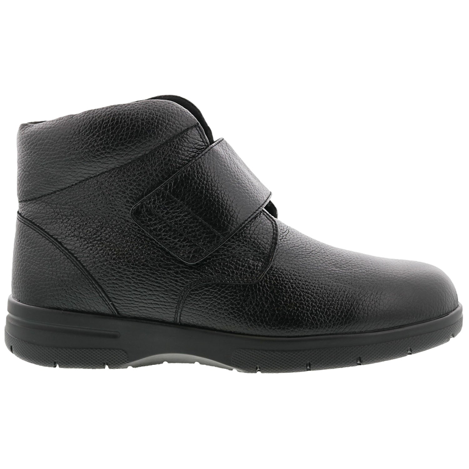 Black Tumbled Leather-Big Easy Boots BY DREW 2