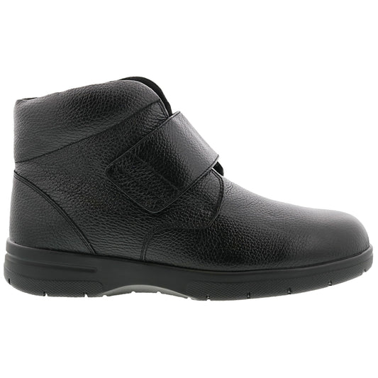 Black Tumbled Leather-Big Easy Boots BY DREW 2
