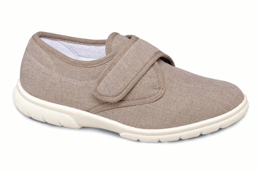 Taupe Canvas-CANNOCK BY EASY B 1