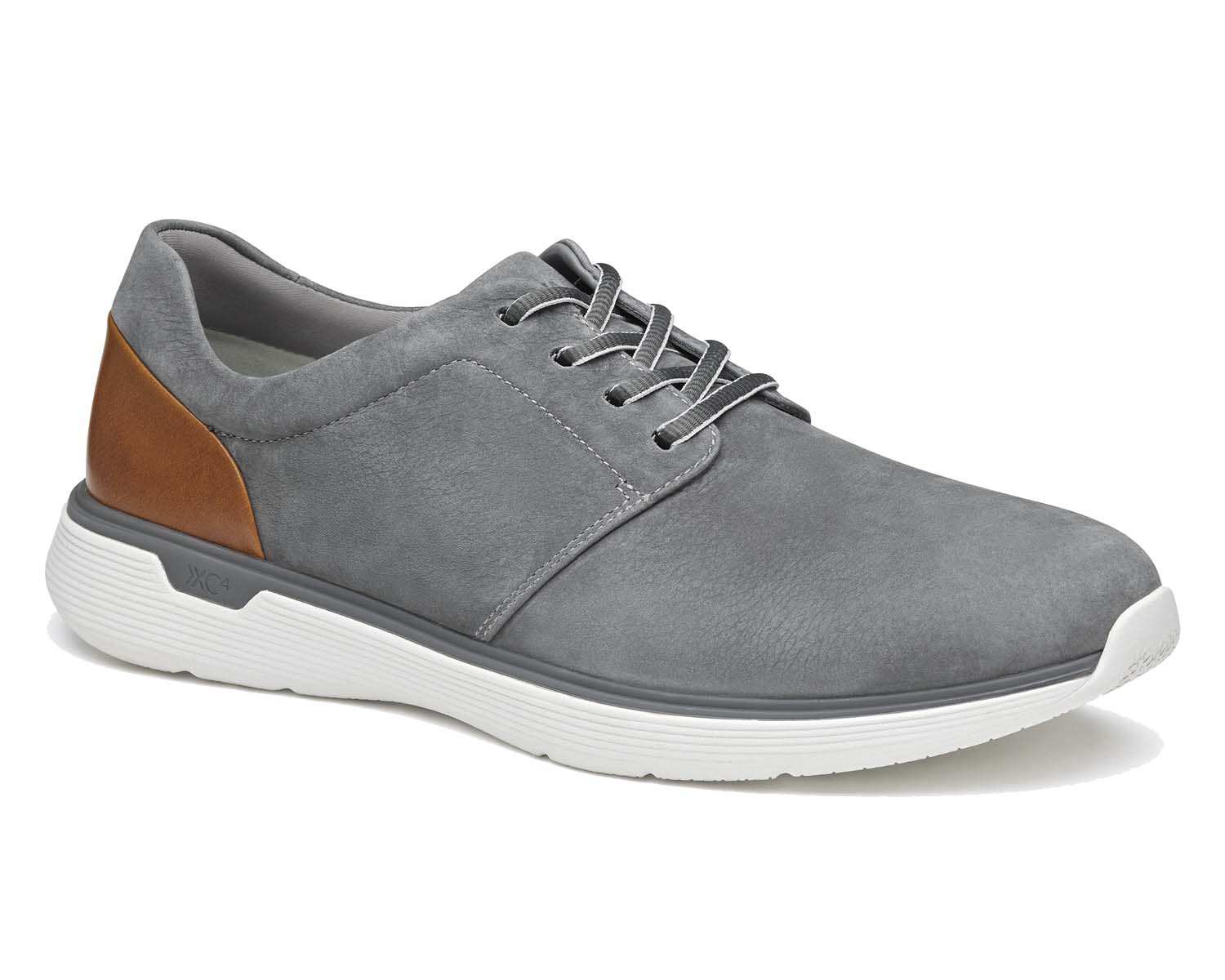 Grey Waterproof Nubuck-XC4 PRENTISS 2 PLAIN TOE BY JOHNSON MURPHY 1