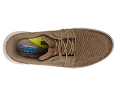 Taupe-STERLING - RAMONE SLIP-INS RELAXED FIT BY SKECHERS 2