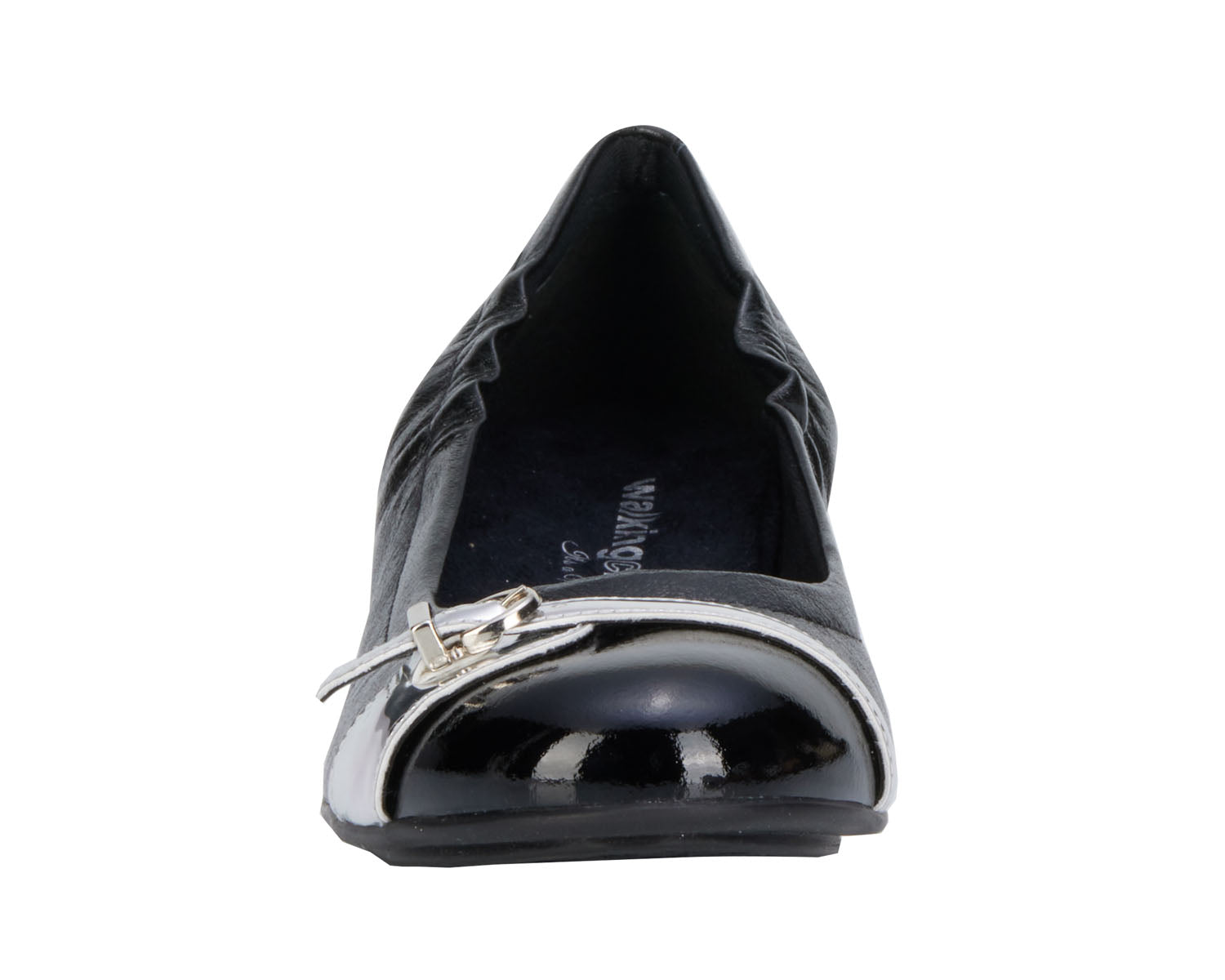 Black Shiny Tumbled Leather-WC TRISTA 2