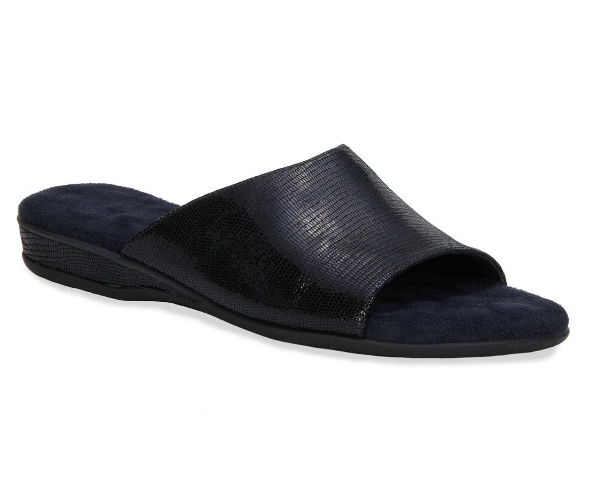 Black Patent Lizard Print Leather-CAM II BY ROS HOMMERSON 1