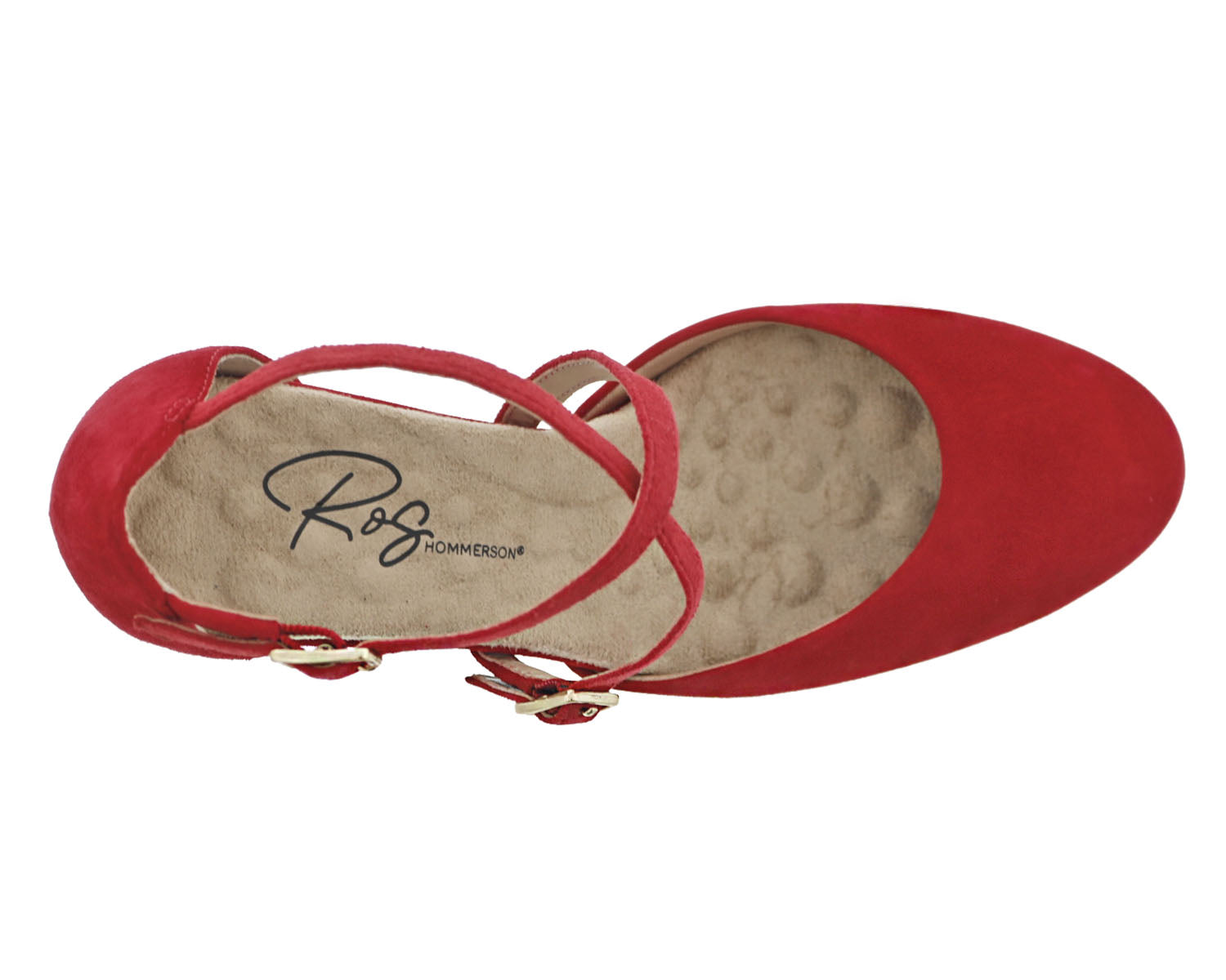 Red Suede-PAMMY BY ROS HOMMERSON 2