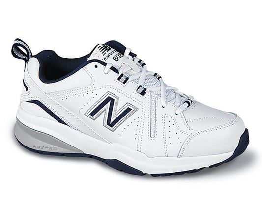 White Navy-608 Version 5 Mens Trainer By New Balance 1