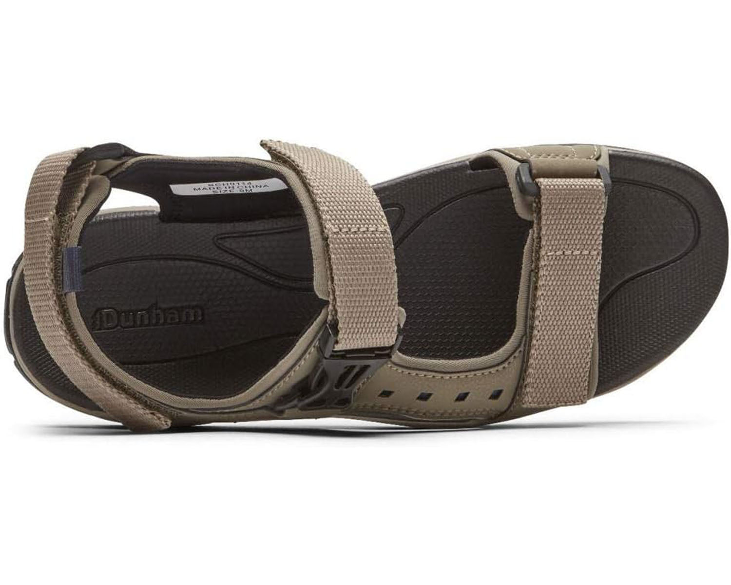 Taupe-Nolan Water Friendly Dunham Sandal 2