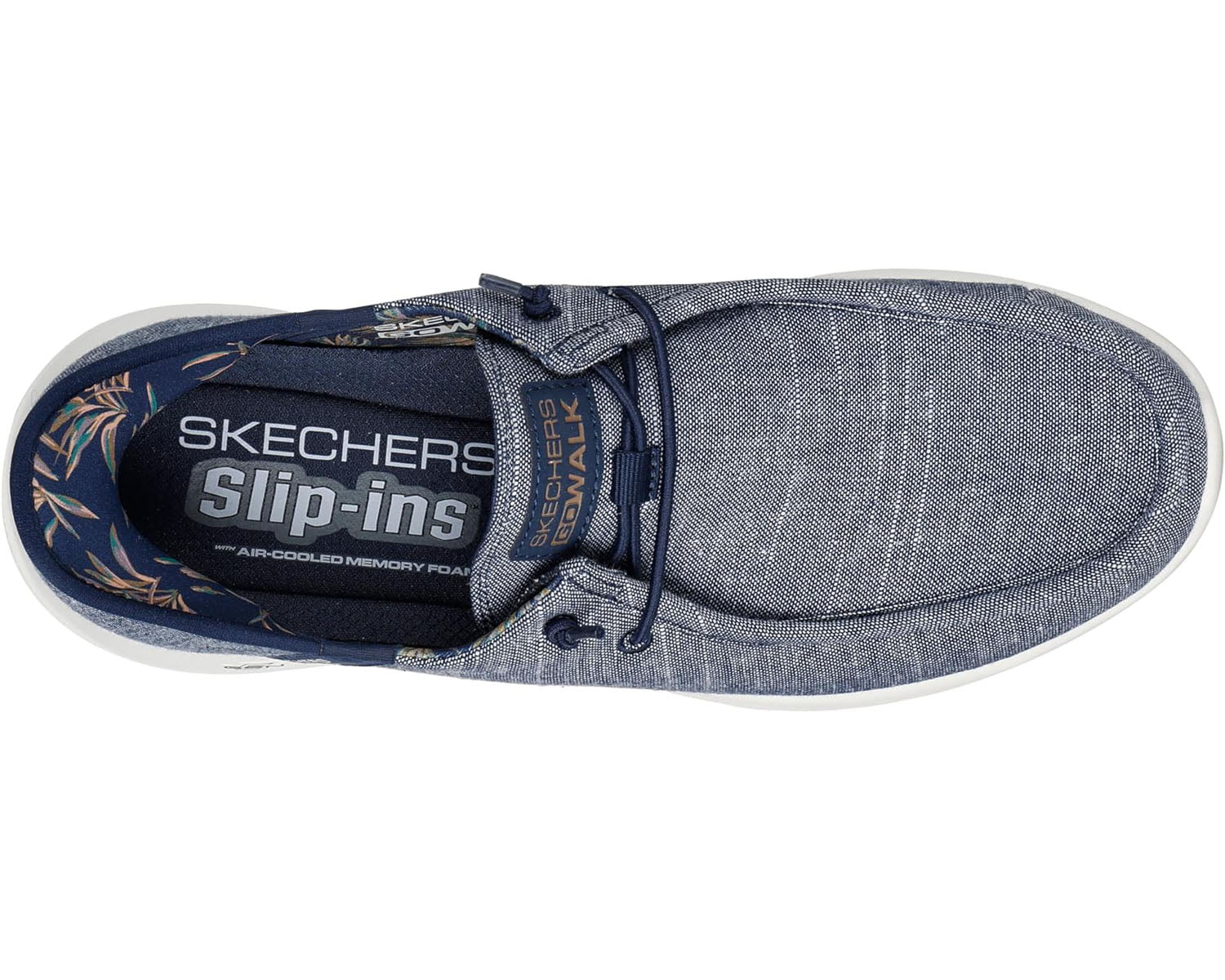 Navy-Go Walk Max With Ease Slip-Ins Skechers 2