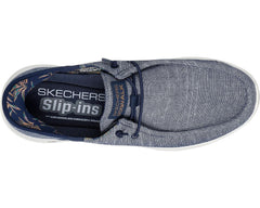 Navy-Go Walk Max With Ease Slip-Ins Skechers 2