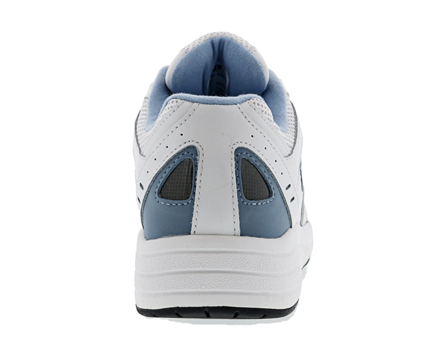 White Blue Leather   White Mesh-FLARE BY DREW 2