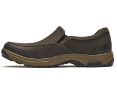 Brown-Battery Park Slip-On Casual Shoe BY DUNHAM 2