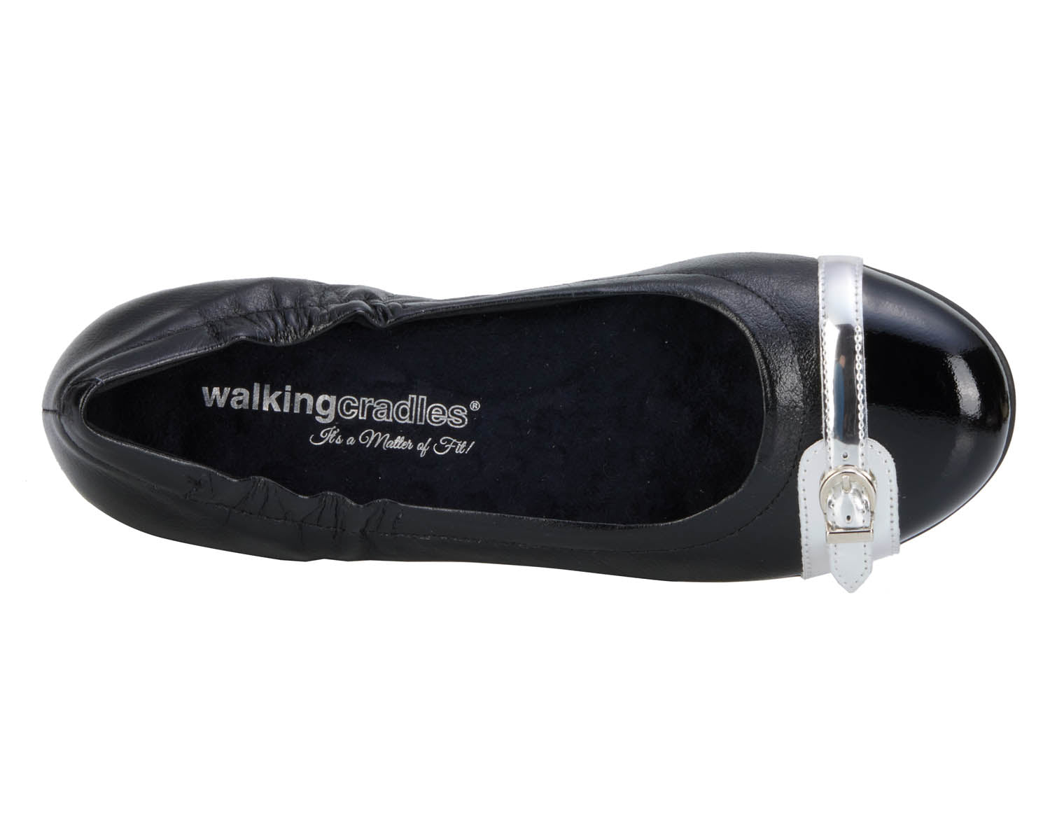 Black Shiny Tumbled Leather-WC TRISTA 3
