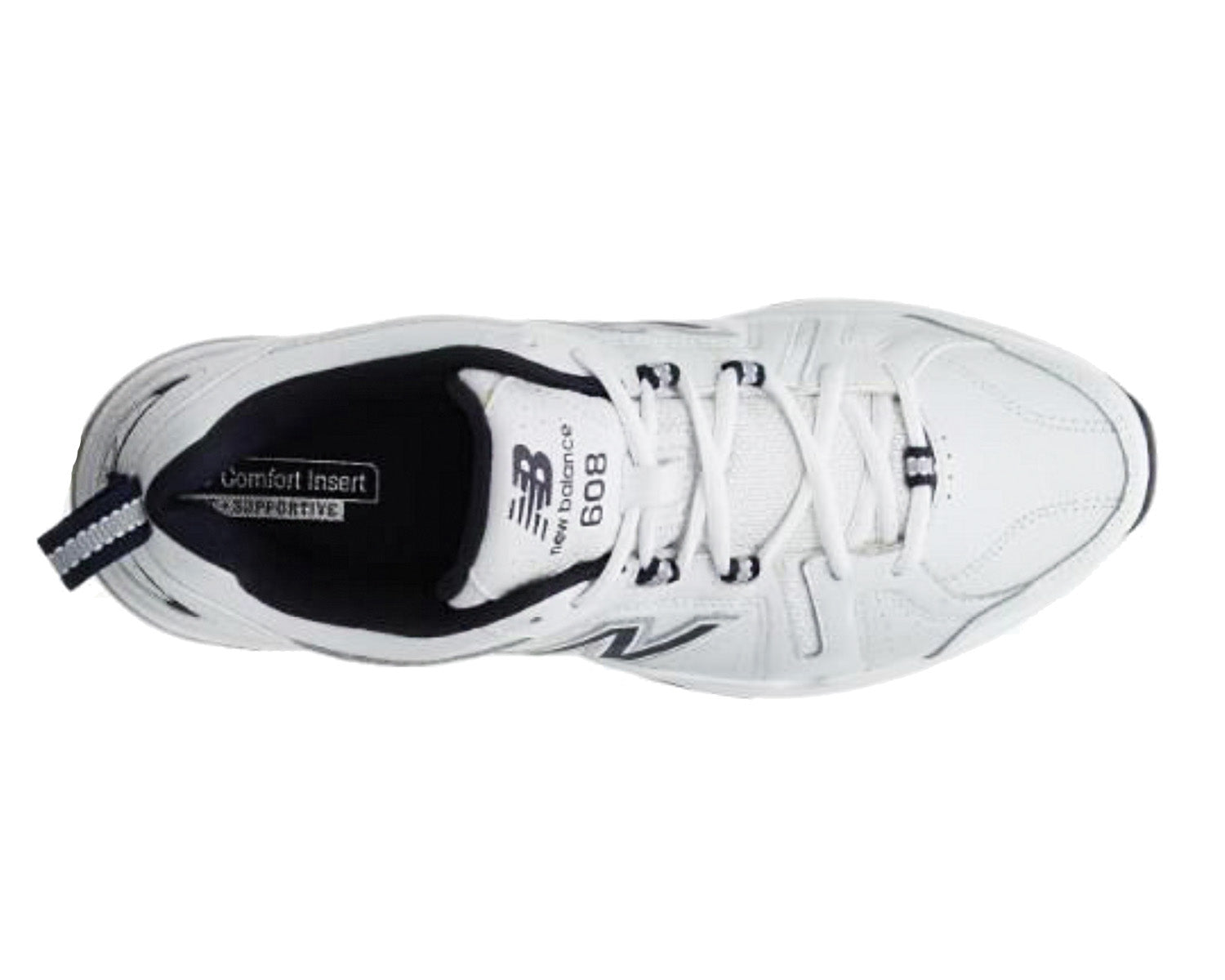 White Navy-608 Version 5 Mens Trainer By New Balance 2