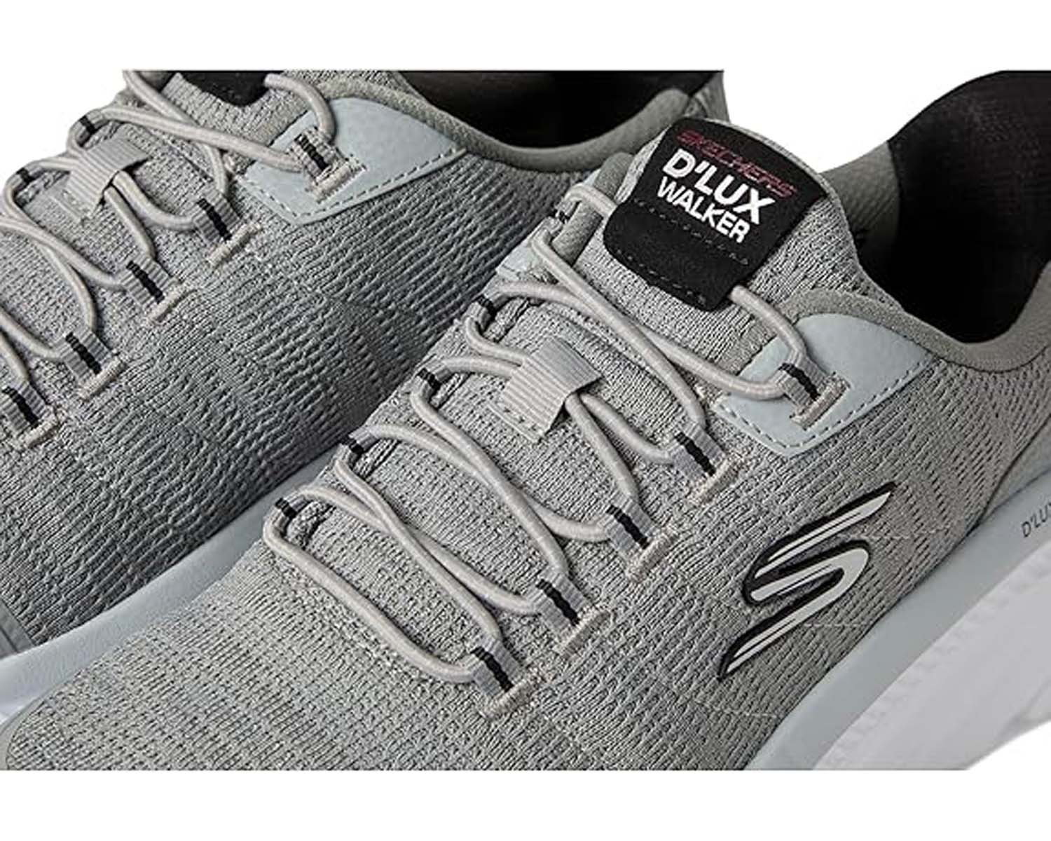 Grey Black-DLux Walker 3.0 - Drevven - Relaxed Fit Slip-In by Skechers 2