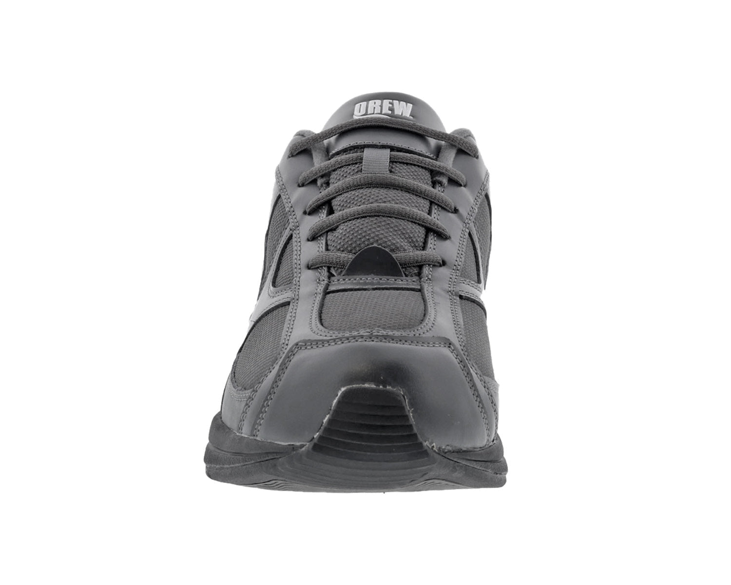 Grey Leather Mesh-SURGE BY DREW 2