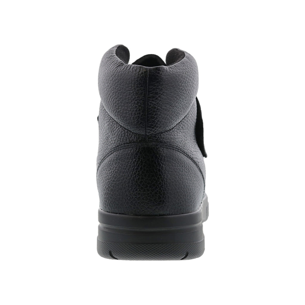 Black Tumbled Leather-Big Easy Boots BY DREW 3