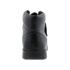 Black Tumbled Leather-Big Easy Boots BY DREW 3