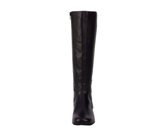 Black Leather  Stretch Suede Fabric-MIX WWS BY ROS HOMMERSON 2