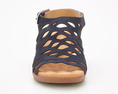 Navy Nubuck Leather-KATIA BY ROS HOMMERSON 3