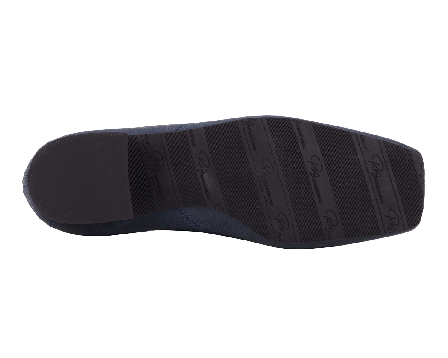 Navy Lizard Print Leather-EAGAN BY ROS HOMMERSON 2