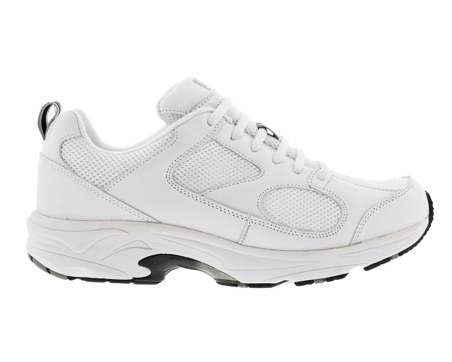 White Leather  Mesh-LIGHTNING II BY DREW 3