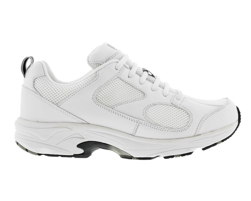 White Leather  Mesh-LIGHTNING II BY DREW 3