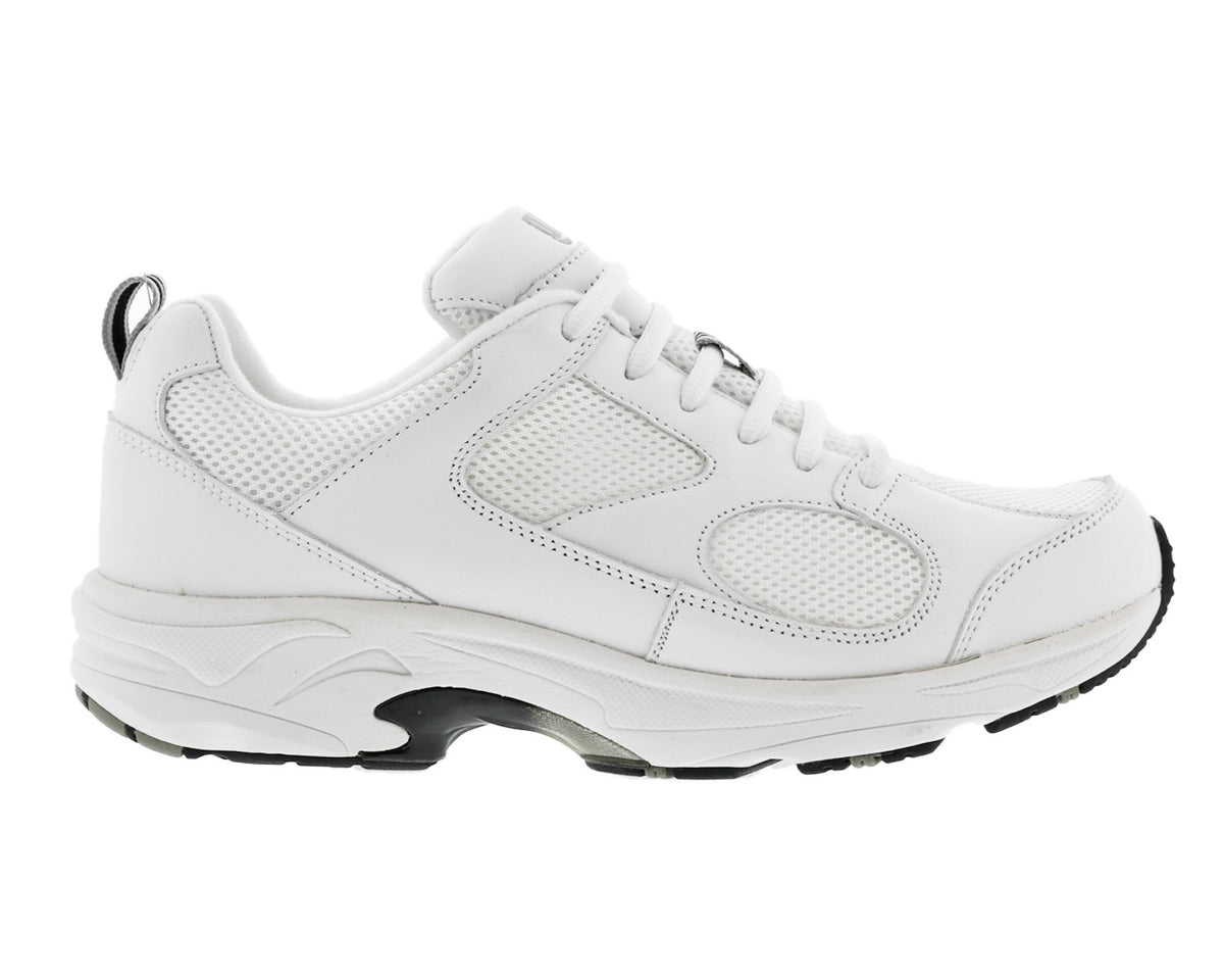 White Leather  Mesh-LIGHTNING II BY DREW 3