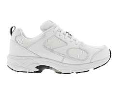 White Leather  Mesh-LIGHTNING II BY DREW 3