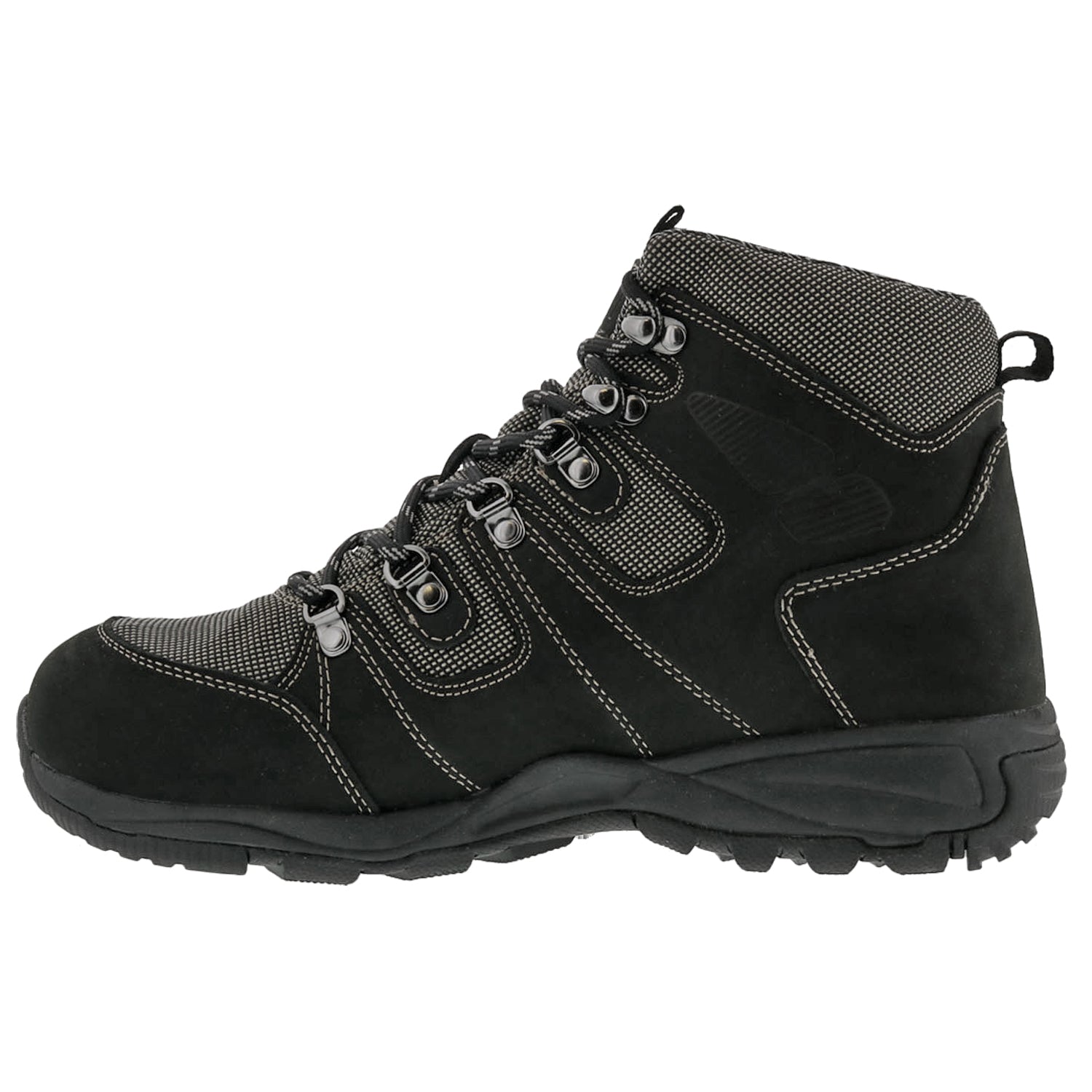 Black Nubuck Leather-Trek Boots BY DREW 2