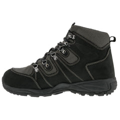 Black Nubuck Leather-Trek Boots BY DREW 2