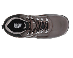 Brown Tumbled Leather-Boulder Boots BY DREW 2