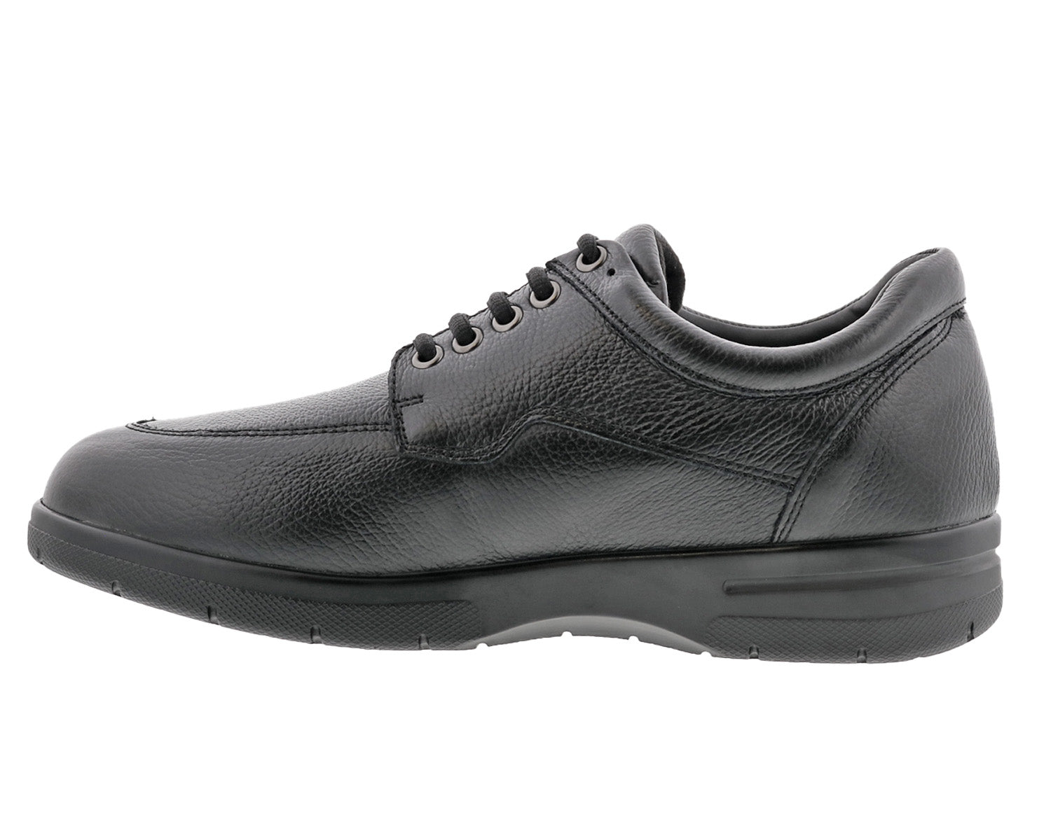 Black Pebbled Leather-Walker II BY DREW 3