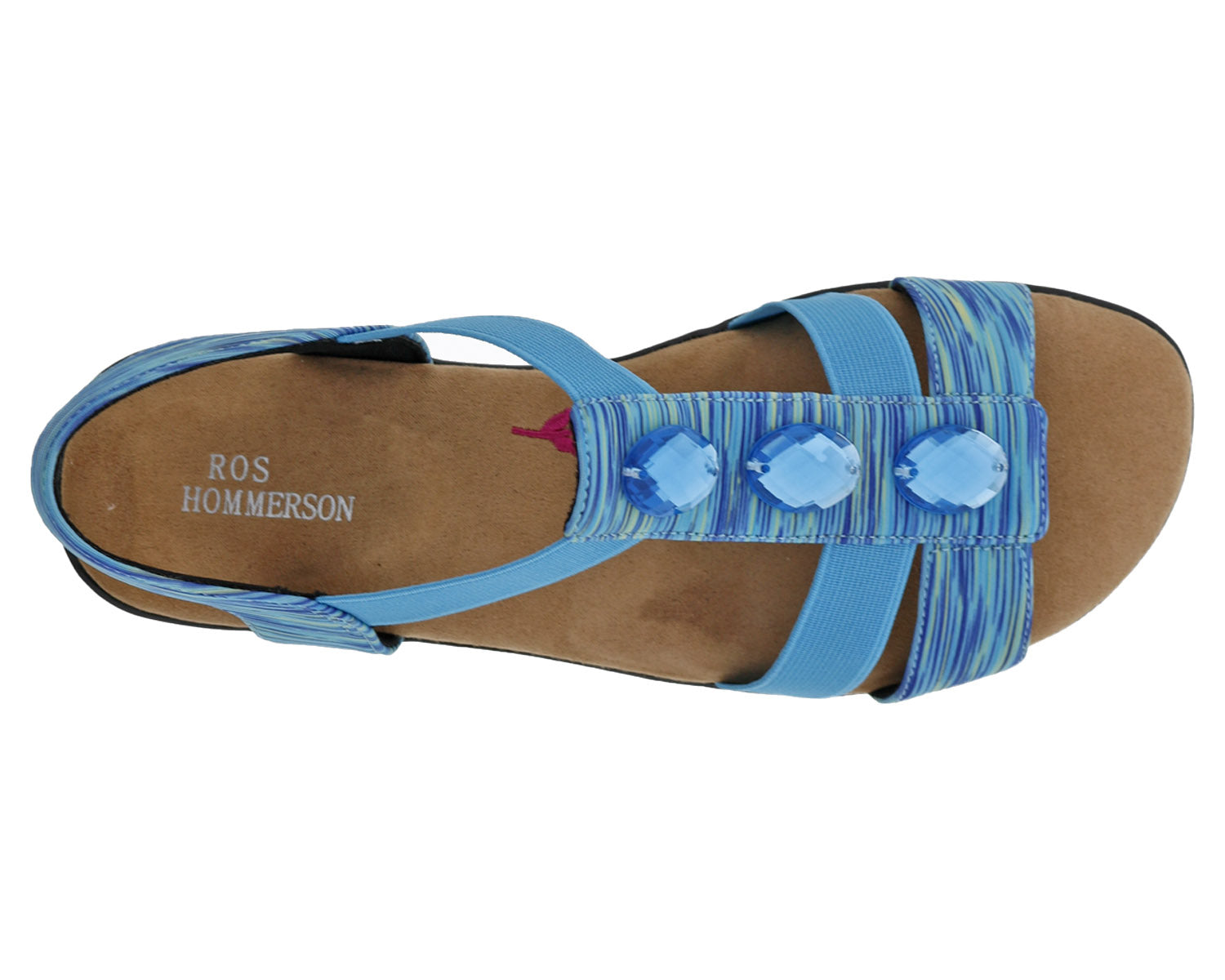 Blue Multi Stretch Fabric-MACKENZIE BY ROS HOMMERSON 3