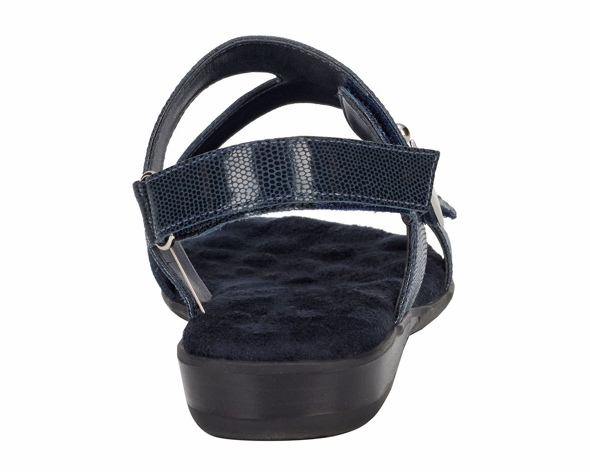 Navy Lizard Print Patent Leather-CHLOE BY ROS HOMMERSON 2