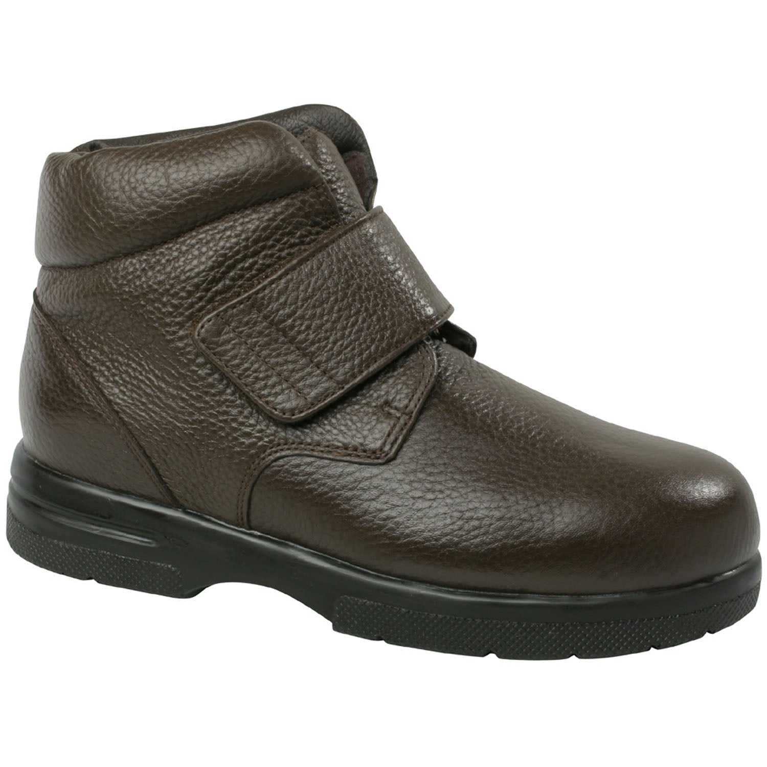 Brown Tumbled Leather-Big Easy Boots BY DREW 1
