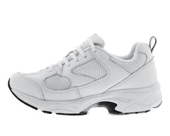 White Leather White Mesh-FLASH II BY DREW 2