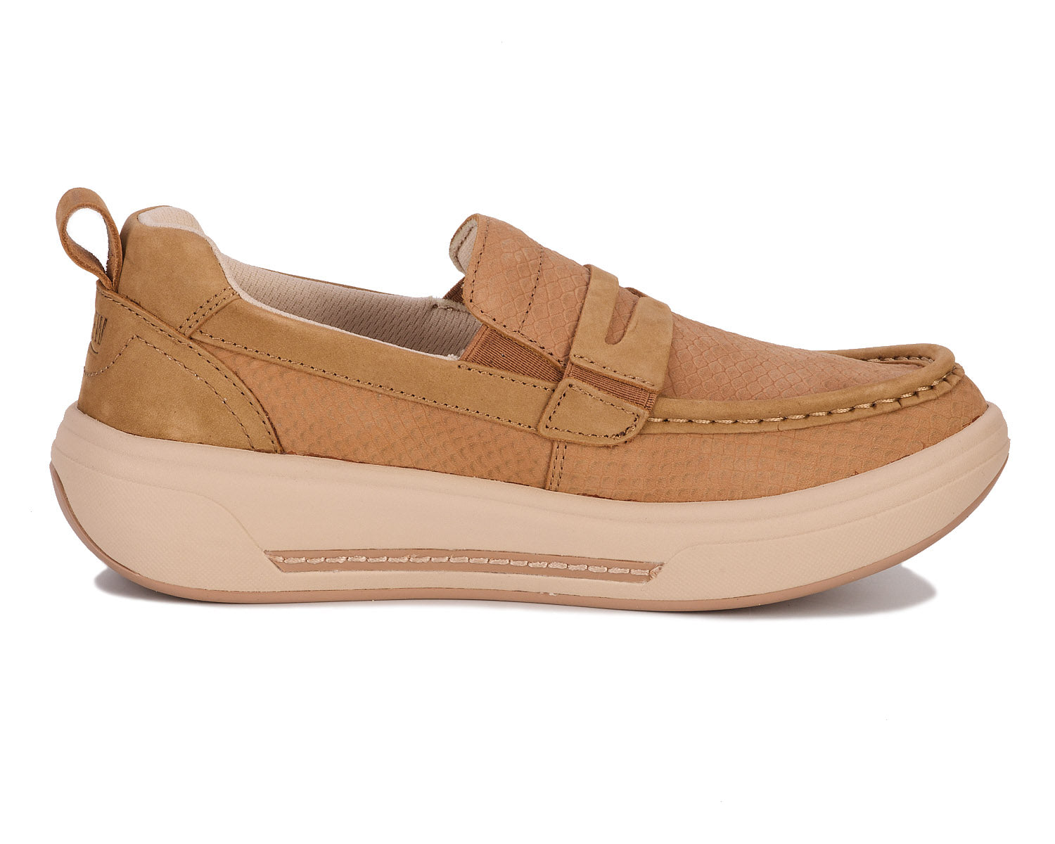 Tan Nubuck Leather-JAVA BY DREW 2